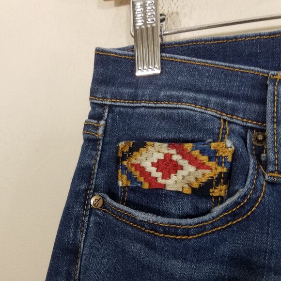 DRIFTWOOD Marilyn Skinny Jeans Stretch Blue Size 27 - Picture 3 of 9